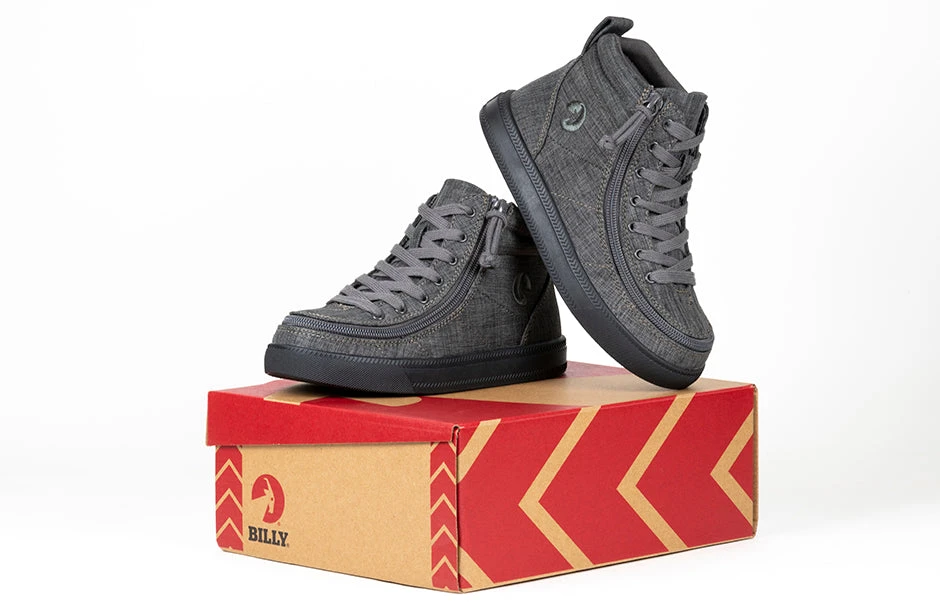 FINAL SALE - Charcoal Jersey BILLY Street High Tops - Image 8