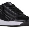 FINAL SALE - Black/White BILLY Sport Hoop Athletic Sneakers