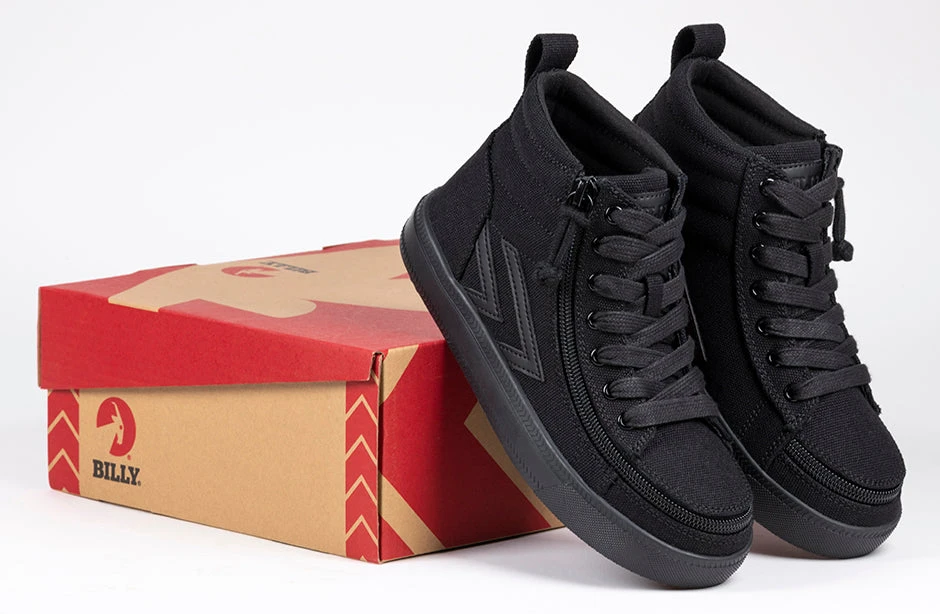 Black To The Floor BILLY CS Sneaker High Tops - Image 8