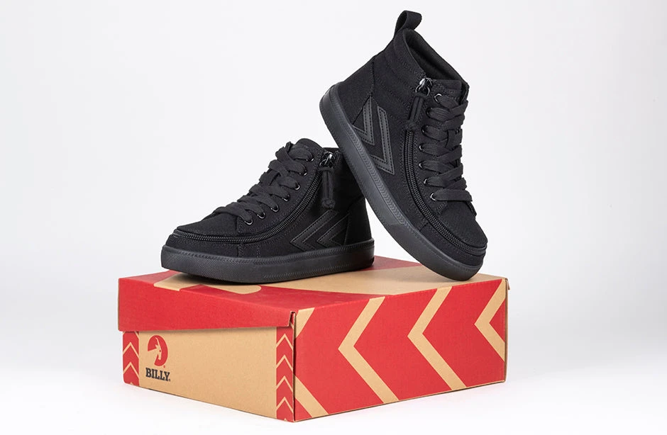 Black To The Floor BILLY CS Sneaker High Tops - Image 9
