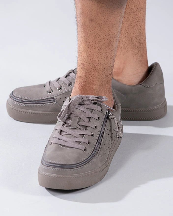 FINAL SALE - Men's Charcoal To The Floor BILLY Low Sneakers - Image 7