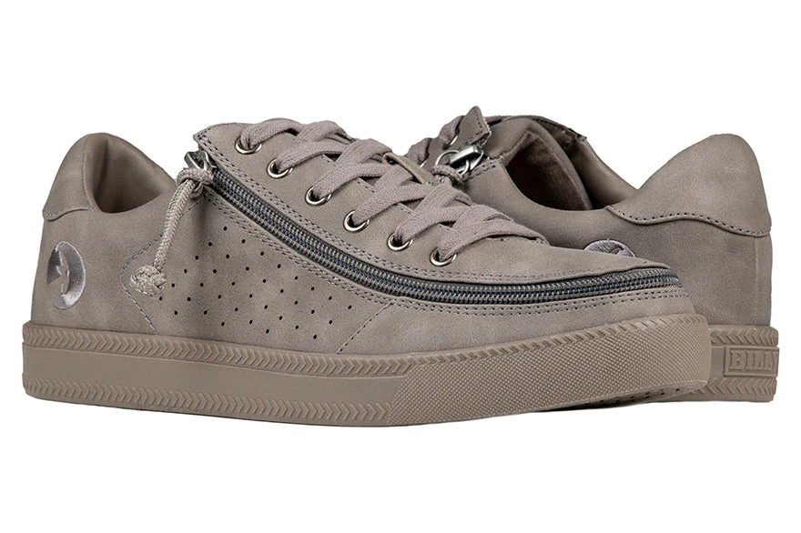 FINAL SALE - Men's Charcoal To The Floor BILLY Low Sneakers