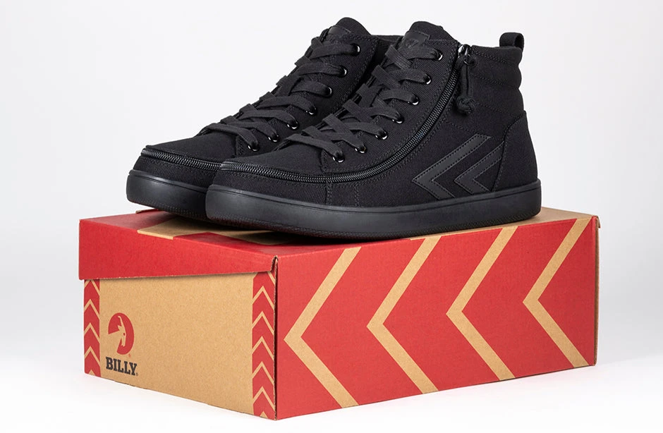 Men's Black To The Floor BILLY CS Sneaker High Tops - Image 7