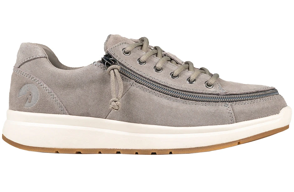 Women's Grey Suede BILLY Comfort Lows - Image 2