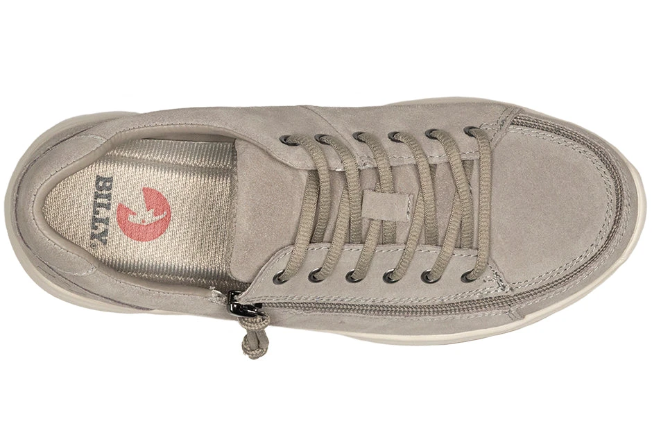 Women's Grey Suede BILLY Comfort Lows - Image 3