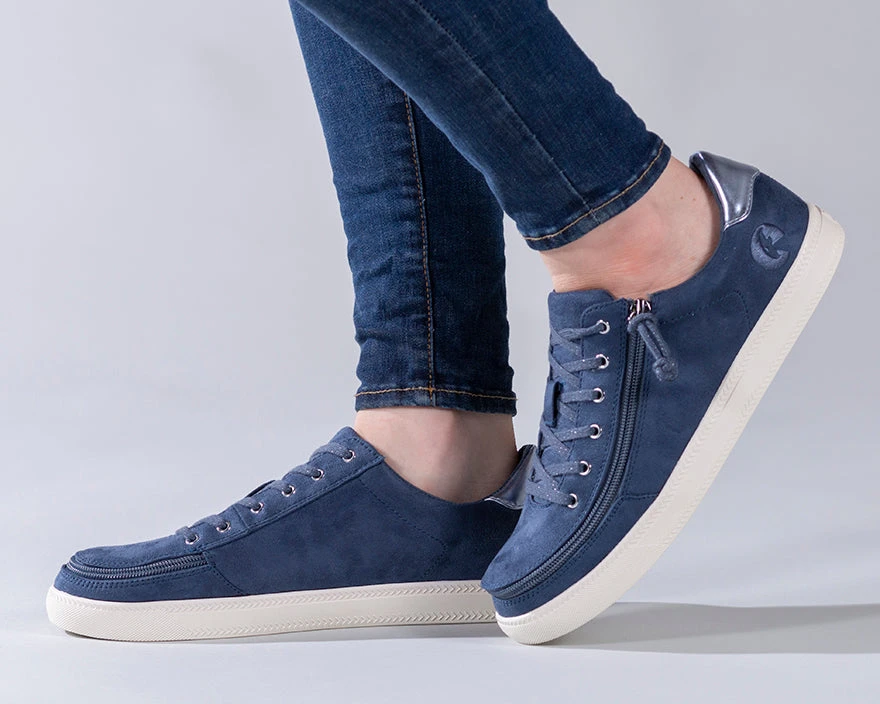 FINAL SALE - Women's Steel Blue BILLY Classic Lace Lows - Image 6