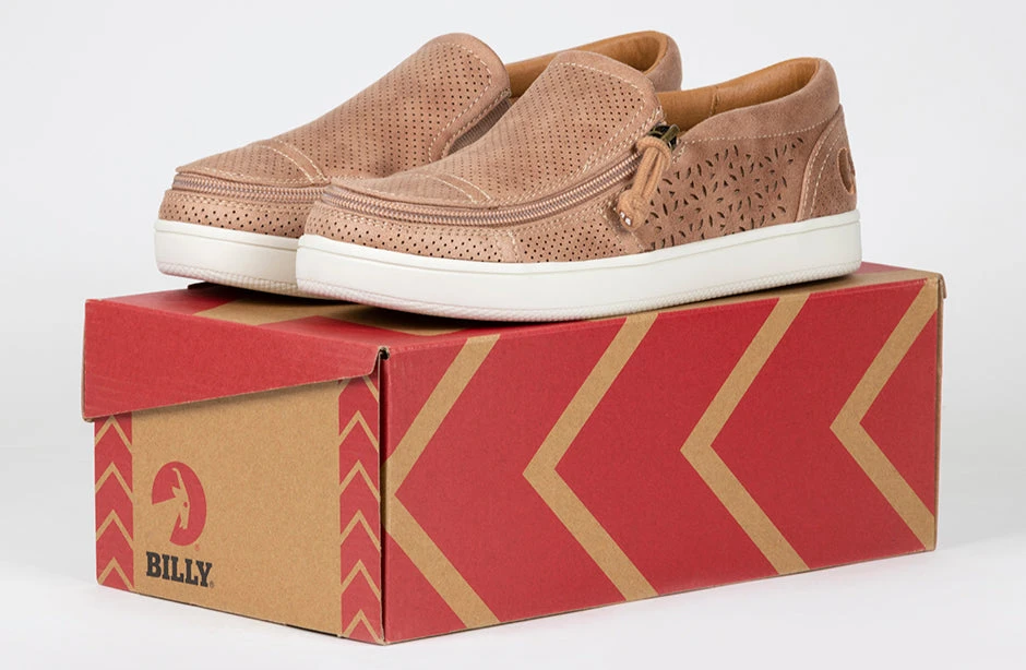 FINAL SALE - Women's Nude BILLY Perf Lows - Image 8