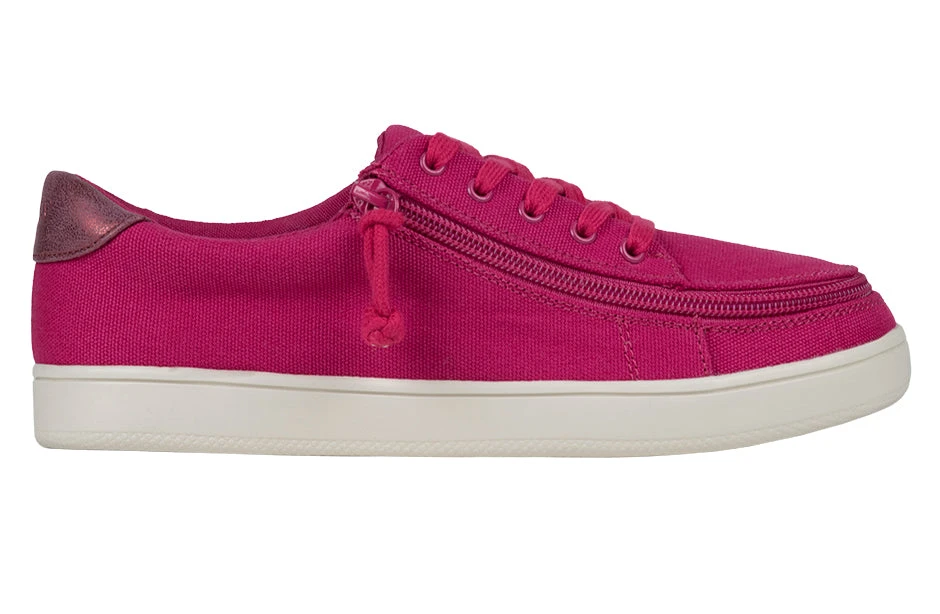 FINAL SALE - Women's Orchid Flower BILLY Sneaker Low Tops - Image 2