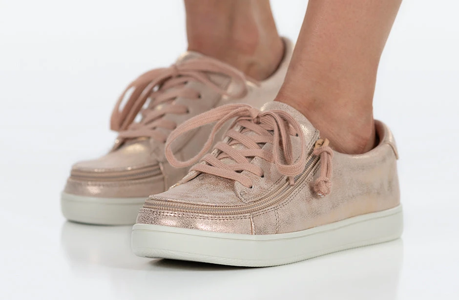 FINAL SALE - Women's Rose Gold BILLY Sneakers - Image 10