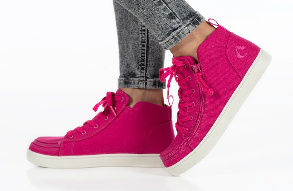 FINAL SALE - Women's Orchid Flower BILLY Sneaker Lace Mid Tops - Image 9