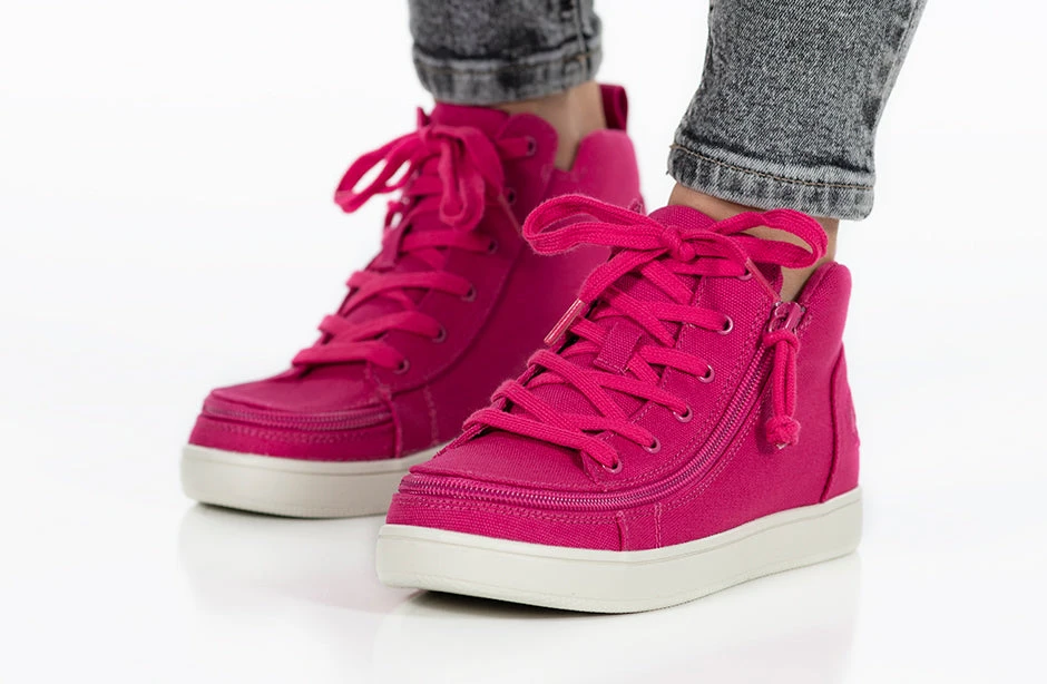 FINAL SALE - Women's Orchid Flower BILLY Sneaker Lace Mid Tops - Image 10