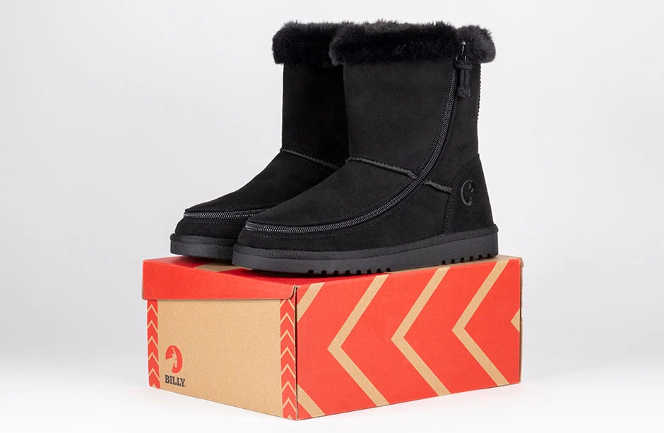 Women's Black BILLY Cozy Boots - Image 7