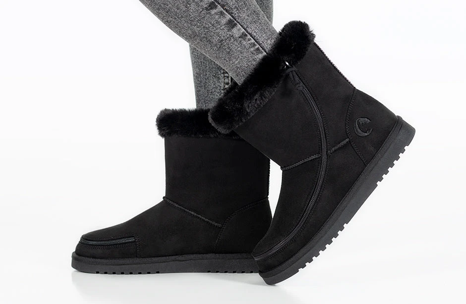 Women's Black BILLY Cozy Boots - Image 10