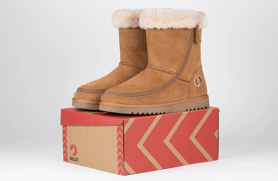 Women's Chestnut BILLY Cozy Boots - Image 7