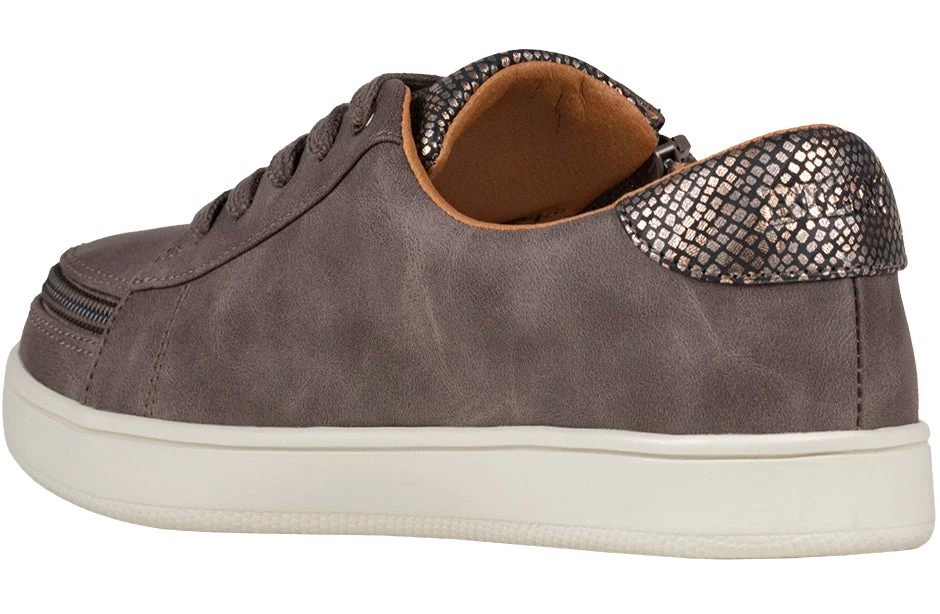 FINAL SALE - Women's Espresso BILLY Sneaker Low Tops - Image 3