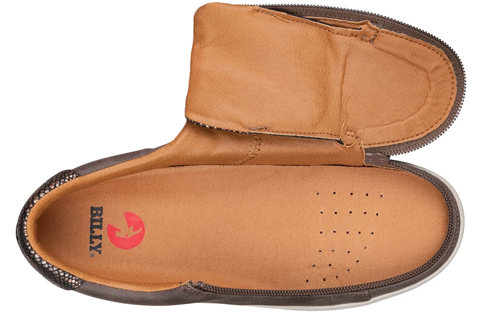 FINAL SALE - Women's Espresso BILLY Sneaker Low Tops - Image 5