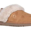 Women's Chestnut BILLY Cozy Sling Scuff