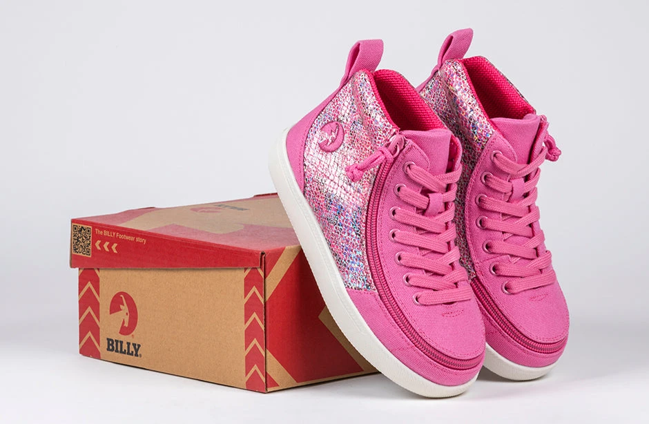 Fuchsia Snake BILLY Classic D|R II High Tops - Image 8