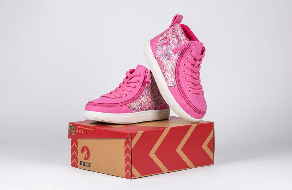 Fuchsia Snake BILLY Classic D|R II High Tops - Image 9