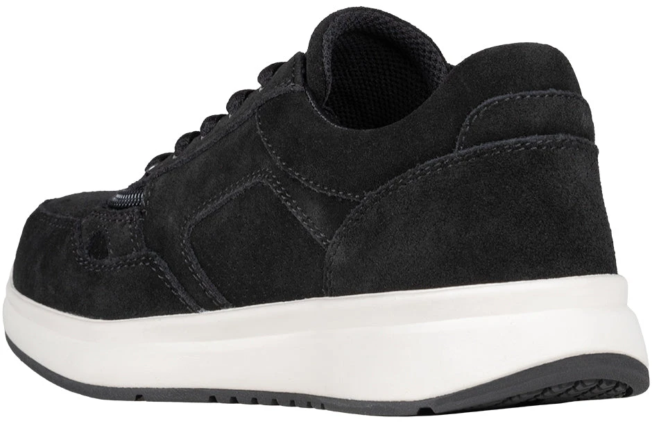 Women's Black Suede BILLY Comfort Joggers - Image 3