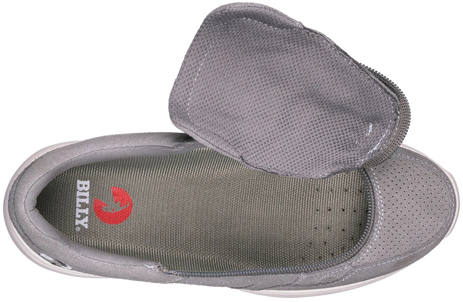 Women's Grey Suede BILLY Comfort Joggers - Image 5