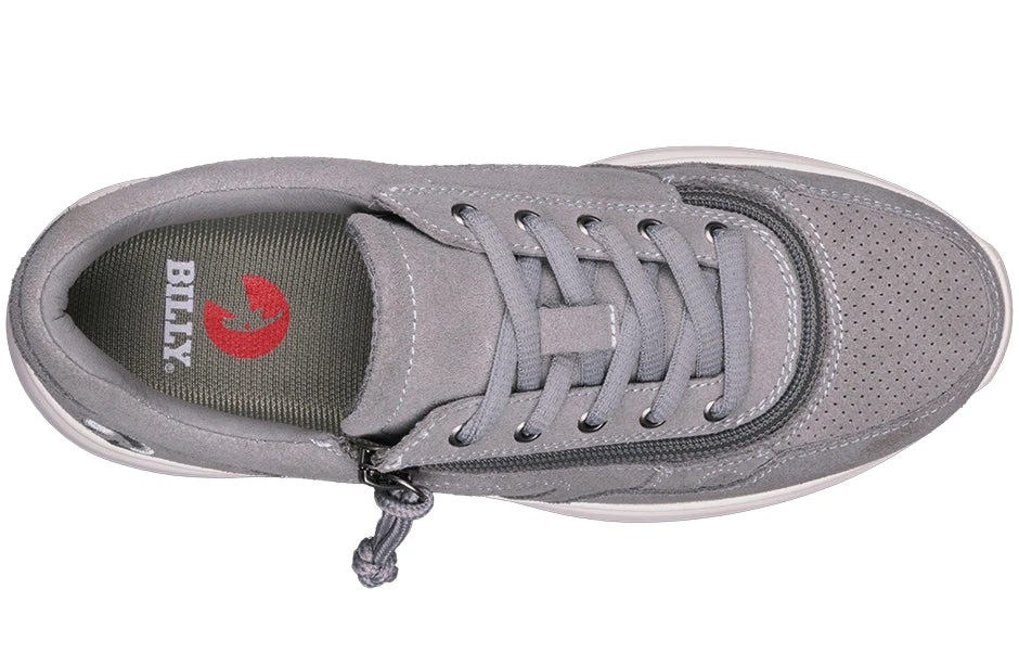 Women's Grey Suede BILLY Comfort Joggers - Image 4