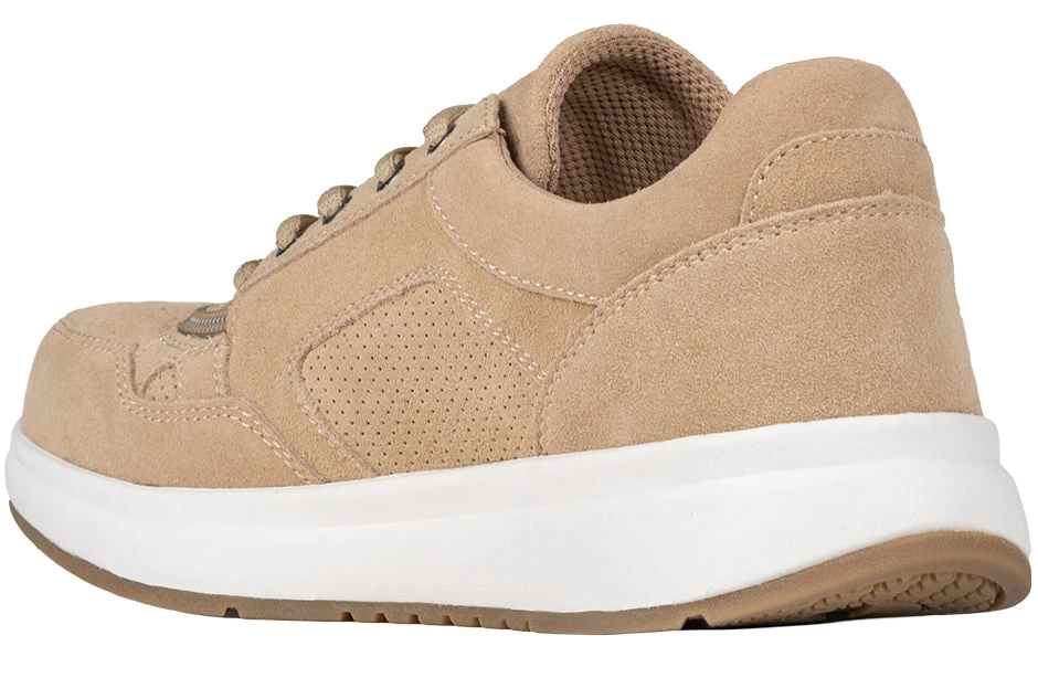 Women's Tan Suede BILLY Comfort Joggers - Image 3